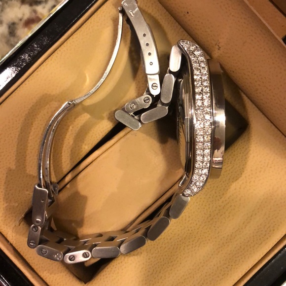 Authentic Brietling Colt Watch w/ REAL Diamonds - Picture 5 of 8